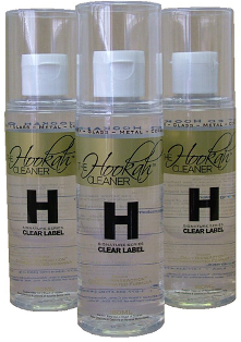 Hookah Cleaner Clear Label H Series