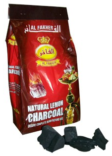 Al-Fakher Lemon Wood Charcoals